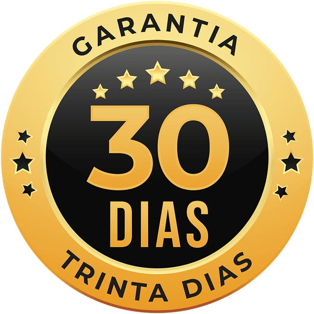 Selo de garantia de 30 dias